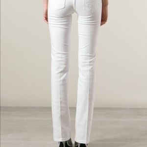 Tory burch white jeans